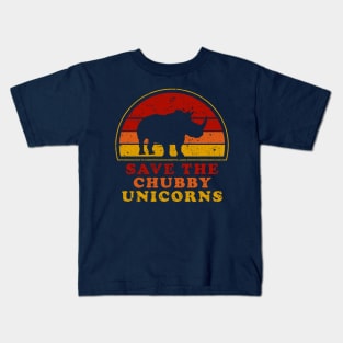 Save The Chubby Unicorns Kids T-Shirt